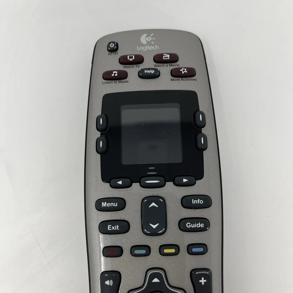 Logitech Harmony 650 Universal Remote Control Silver – Tested, Works, Ready to P
